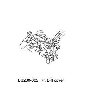 Rr. Diff cover