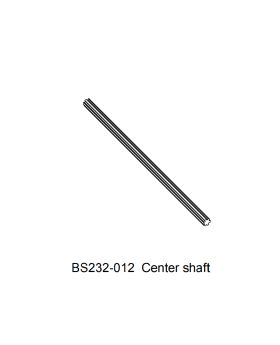 Center shaft