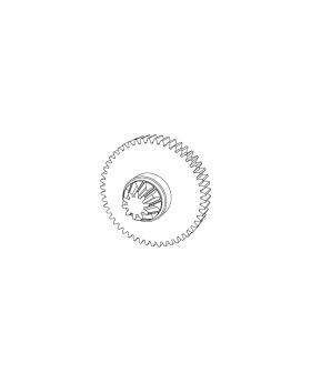 Main transmission gear