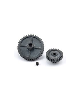 Pinion og Main gear i metall