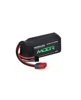 Modr Li-Po 11,1V (3s) 1500mAh 30C - T-stik