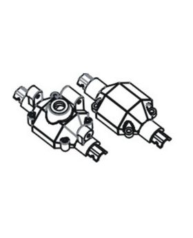 Front and Rear Axle Housing Set