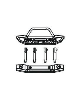 Front and Rear Bumper Set