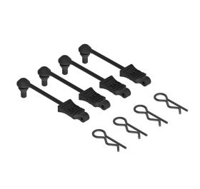 Body Clip Retainer Black