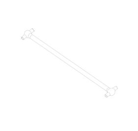Centre drive shaft-Rr