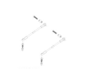 Rear fixed linkage set