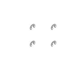 E clip Φ5.0x2x0.4