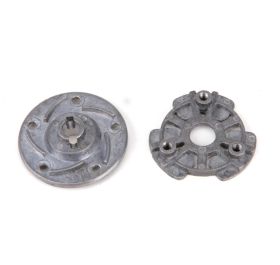 Slipper pressure plate and hub