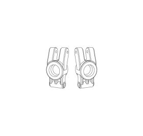 Rear fixing seat