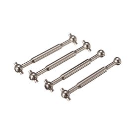 Driveshafts front og rear