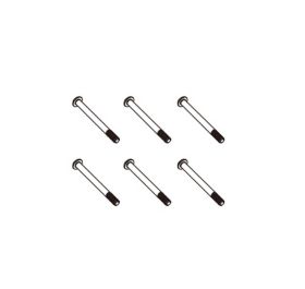 B head hex UNF screw HM4x45 6pcs