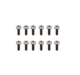PD602-068 B head hex flange screw HM4x18 12pcs