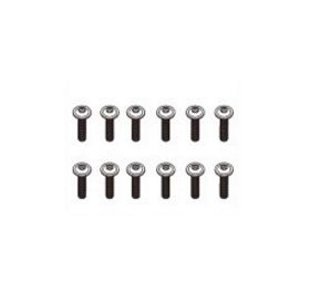 B head hex flange screw HM4x12 12pcs