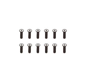PD602-075 Flat Head Hex Screw HM4x20 12pcs
