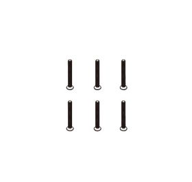 Flat Head Hex Screw HM3x35 6pcs