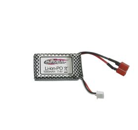 Li-Po 7,4V (2s) 1000mAh - T-stik