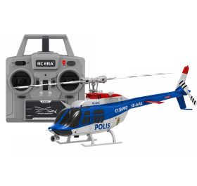 RC ERA Bell-206 C138 Polis Helikopter m. Børsteløs motor, Optical Flow