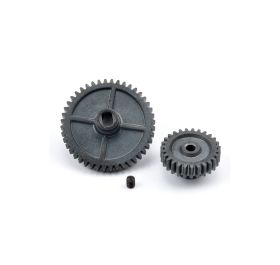 Pinion og Main gear i metall