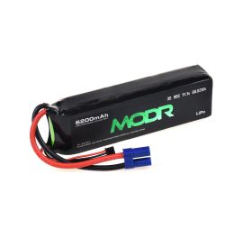 Modr Li-Po 11,1V (3s) 6200mAh 90C - EC5-stik