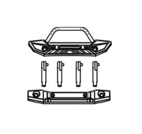 Front and Rear Bumper Set