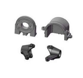 A. Motor Gear Box B. Front Hub Set C. Motor Mount