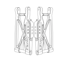 Rear lower swing arm