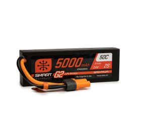 Spektrum Li-Po 7,4V 2S 5000mAh 50C Smart - IC5-stik
