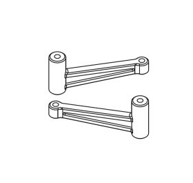 Rear upper suspension arms