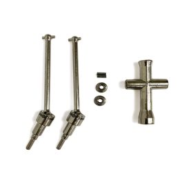 Front driveshafts upgrade metall kit