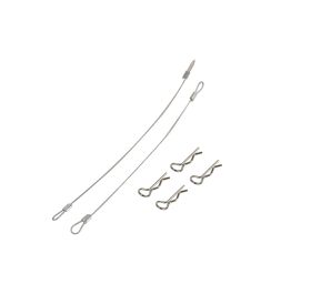 Bodypins with silver rope