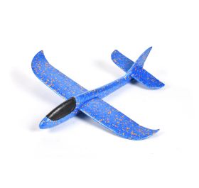 Glidflygplan i frigolit 480 mm blå